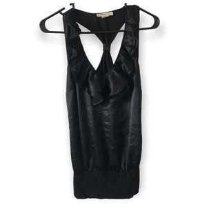 3/$15 Arden B. Black satin sleeveless top